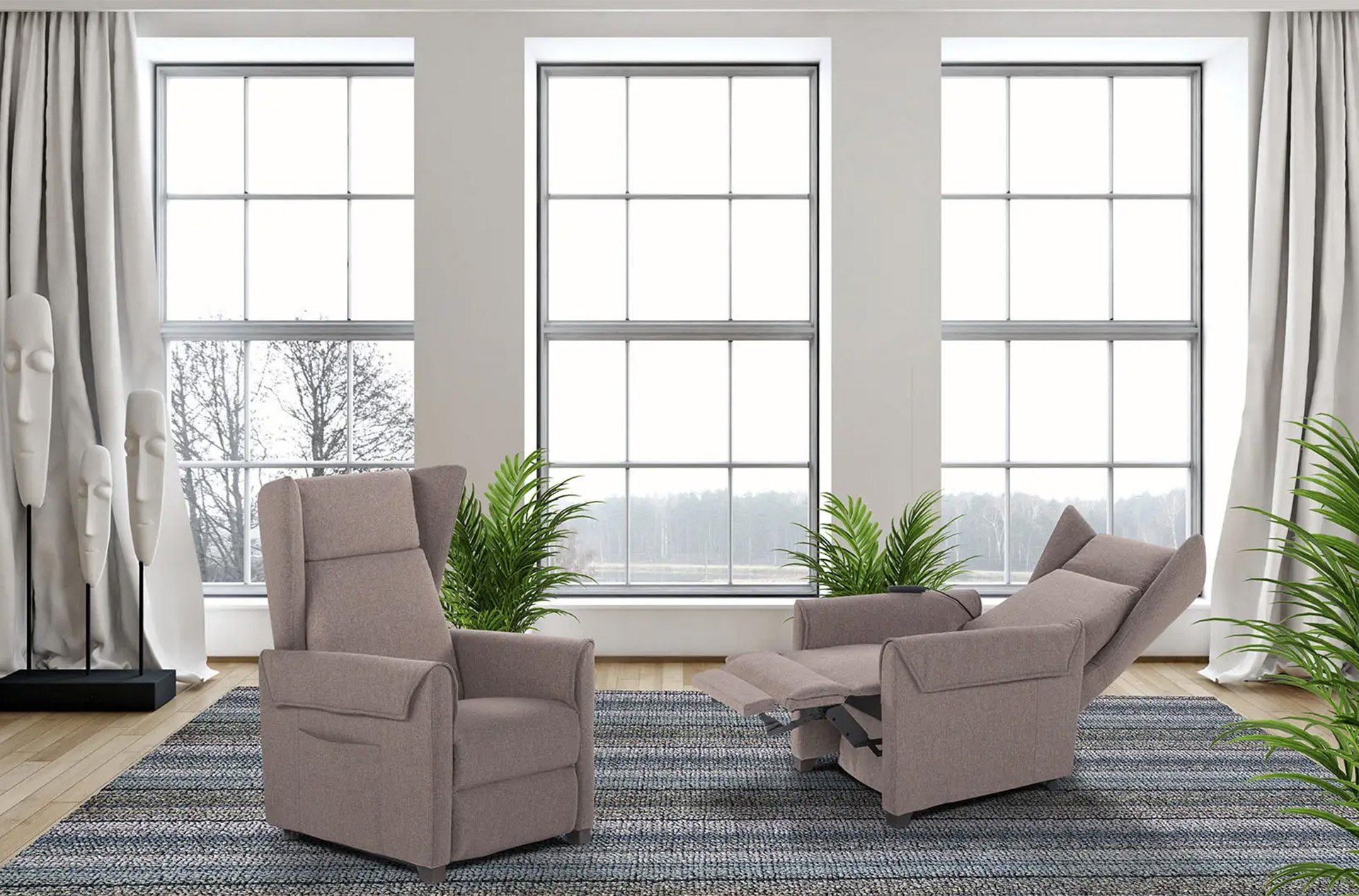 Poltrona per anziani, ortopedica: relax repubblica